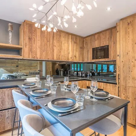 Duplex Veyra - Welkeys Lägenhet Megève